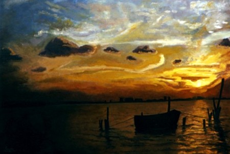 Tramonto sul Mar Piccolo 